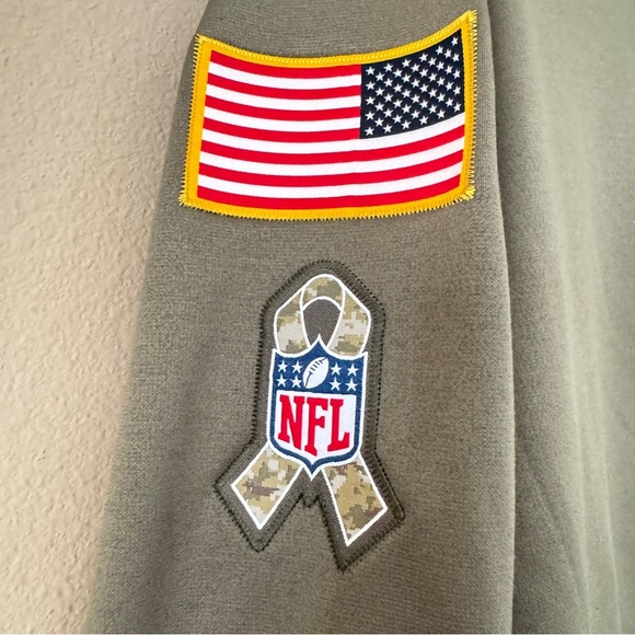 Dallas Cowboys NFL 2022 Salute to Service Therma Performance Men's Hoodie XL - Picture 6 of 10